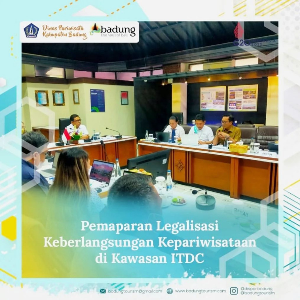Pemaparan Legalisasi Keberlangsungan Kepariwisataan di Kawasan ITDC